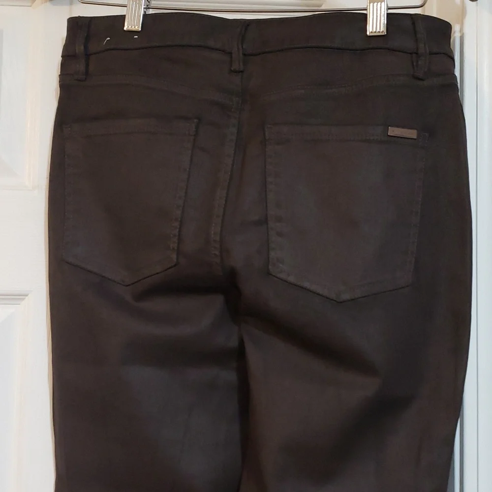 White House Black Market 59% Modal Chocolate Button-fly Slacks - #59-T💛 - Picture 2 of 9